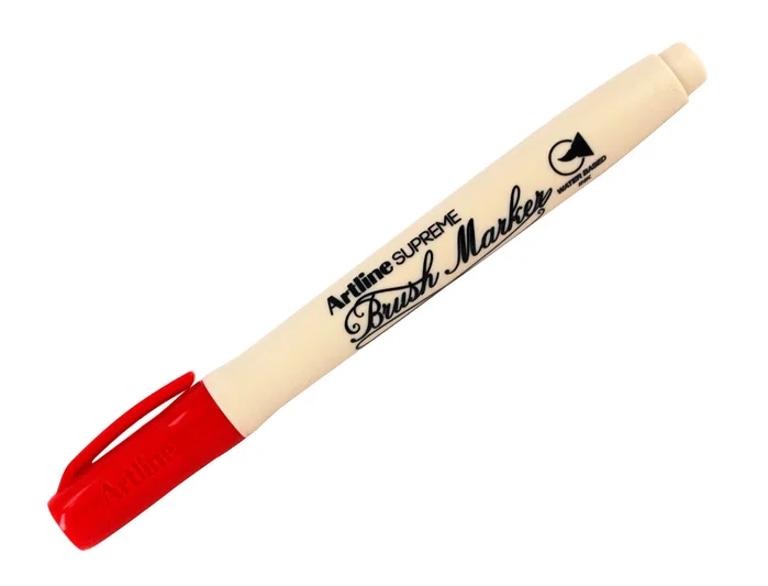 Artline Supreme Brush EPFS Rojo