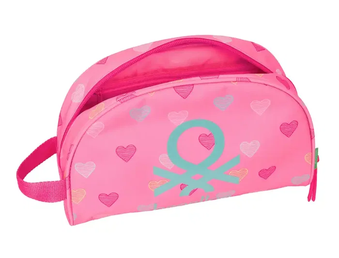 Safta Neceser Adaptable al Carro, Colección Benetton Heart, Dimensiones 180x280x100 mm