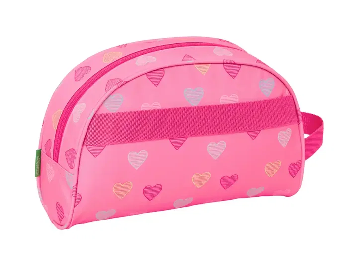 Safta Neceser Adaptable al Carro, Colección Benetton Heart, Dimensiones 180x280x100 mm