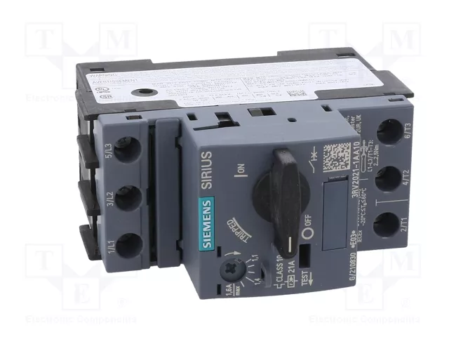 SIEMENS 3RV2 Interruptor motorizado 0,55kW 220÷690VAC