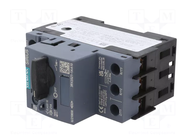 SIEMENS 3RV2 Interruptor motorizado 0,55kW 220÷690VAC