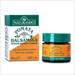 NATURANDO Pomada Balsamika 30ml - ungüento natural para masaje con mentol y alcanfor