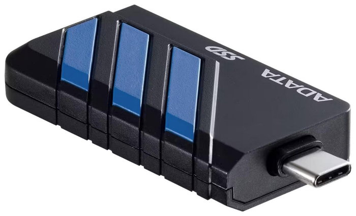 Adata SC735 SSD Externo 2TB USB 3.2 Tipo C Azul-Negro Adata SC735 SSD Externo 2TB USB 3.2 Tipo C Azul-Negro
