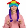 My Other Me Gorro arco iris con orejas talla única