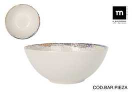 La Mediterranea Bol "Albus" Monaco Brillo Ø16 cm (24 Unidades)