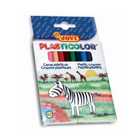 Jovi Ceras Plasticolor 117 mm Colores Surtidos Estuche 12 Ud