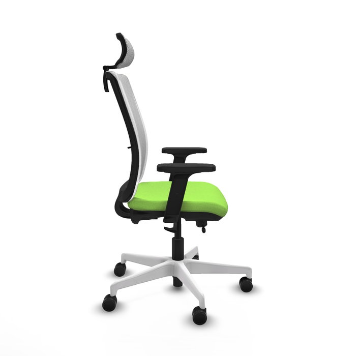 PIQUERAS Y CRESPO Silla de oficina Haches Pistacho y Blanco PIQUERAS Y CRESPO Silla de oficina Haches Pistacho y Blanco