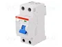 ABB F202AC-16/0.01 Interruptor diferencial de 2 polos, 16A, 10mA