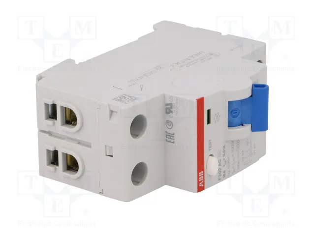 ABB F202AC-16/0.01 Interruptor diferencial de 2 polos, 16A, 10mA