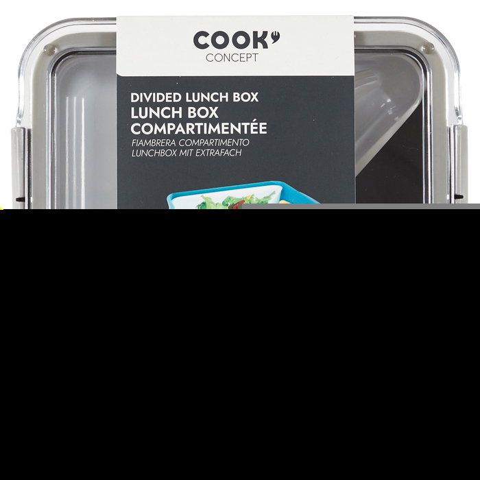 Cook Concept Fiambrera Take Away con Plato y Válvula 1.4 L