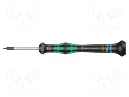 WERA Destornillador de precisión Kraftform Micro HEX 0,035 pulg.