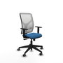 PIQUERAS Y CRESPO Silla de oficina Motilla Sincro Azul claro y Blanco