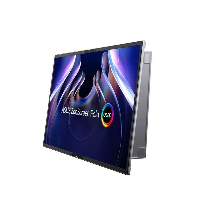 Asus ZenScreen Fold OLED MQ17QH 17.3 pulgadas Quad HD Plata