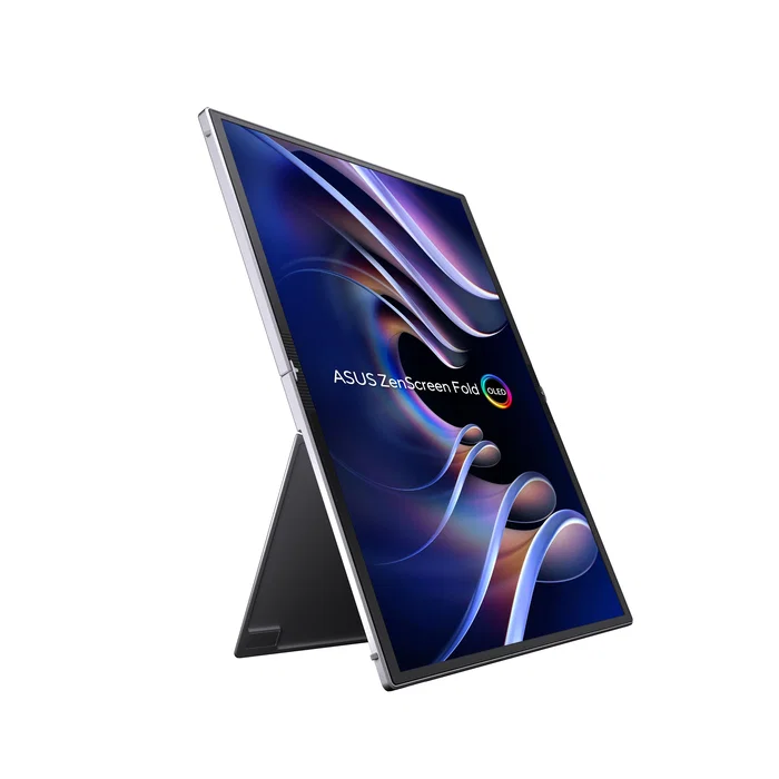 Asus ZenScreen Fold OLED MQ17QH 17.3 pulgadas Quad HD Plata