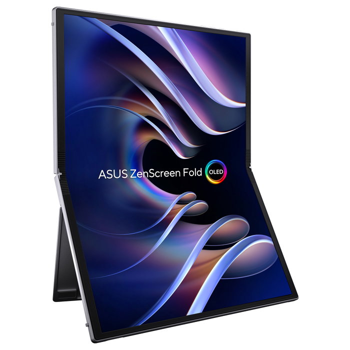 Asus ZenScreen Fold OLED MQ17QH 17.3 pulgadas Quad HD Plata