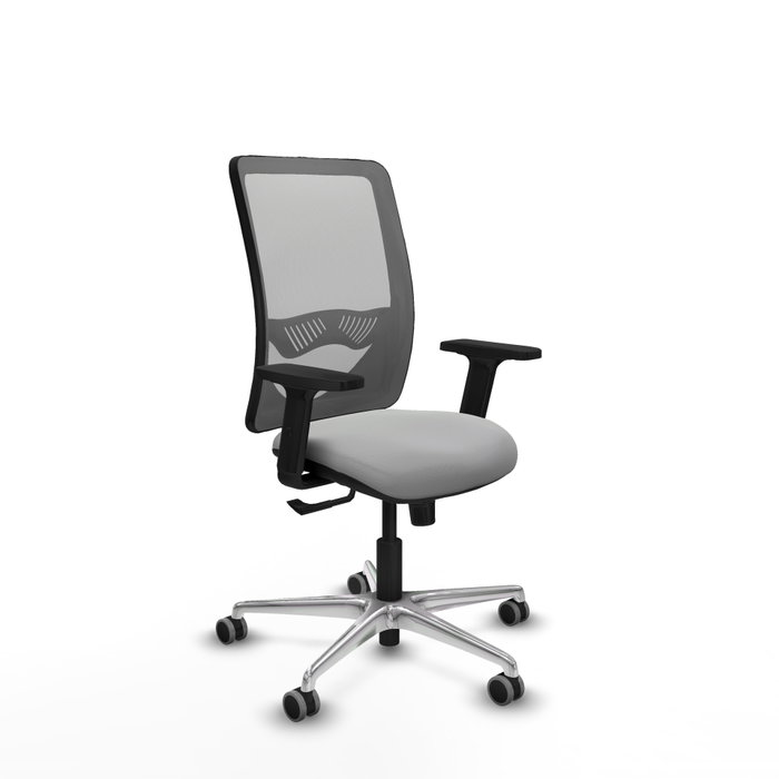 PIQUERAS Y CRESPO Silla de oficina Zulema Gris con Mecanismo Sincro PIQUERAS Y CRESPO Silla de oficina Zulema Gris con Mecanismo Sincro