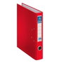Dohe Archivador de Palanca Archicolor A4 Lomo Estrecho Rado Rojo