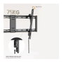Equip Soporte de pared fijo inclinable 650361 para pantallas 43-95 pulgadas, VESA 800x400, 75kg