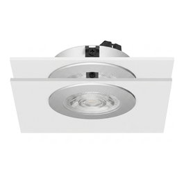Synergy21 Synergy 21 LED Deckeneinbauspot Helios plata redondo blanco neutro