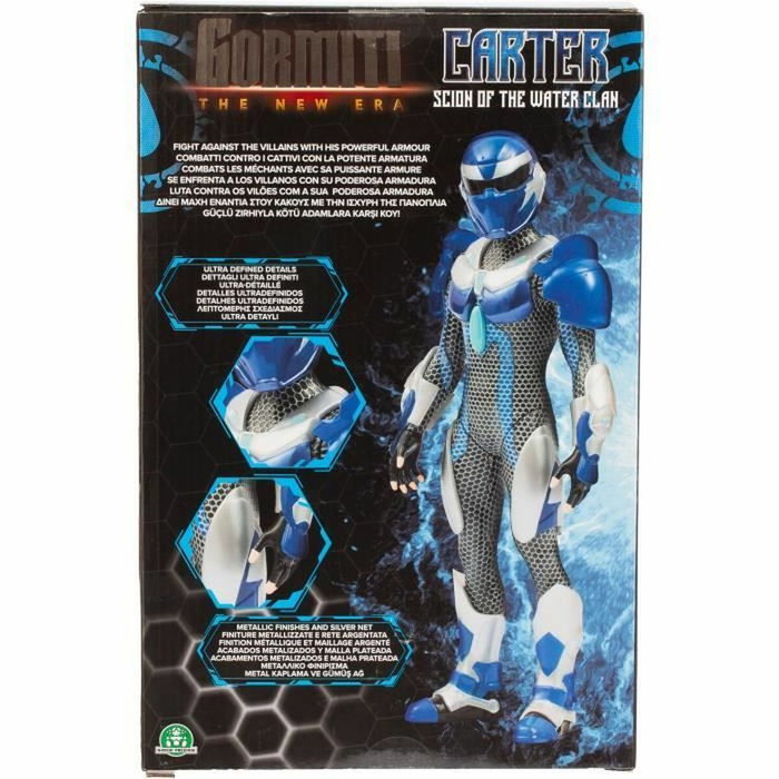 Gormiti Figura articulada Vástago con armadura Modelo Agua - 27 cm Gormiti Figura articulada Vástago con armadura Modelo Agua - 27 cm