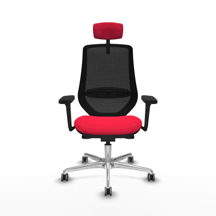 PIQUERAS Y CRESPO Silla de oficina Mardos con mecanismo Sincro/Traslack, Rojo y Negro PIQUERAS Y CRESPO Silla de oficina Mardos con mecanismo Sincro/Traslack, Rojo y Negro