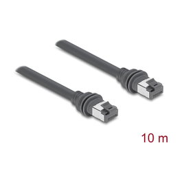 DeLOCK Cable patch RJ45 Cat.6 compatible con Starlink Gen3, 10 m, Gris