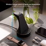 Tooq Base de Carga Inalámbrica para Apple Watch e iPhone/Smartphone, Negro