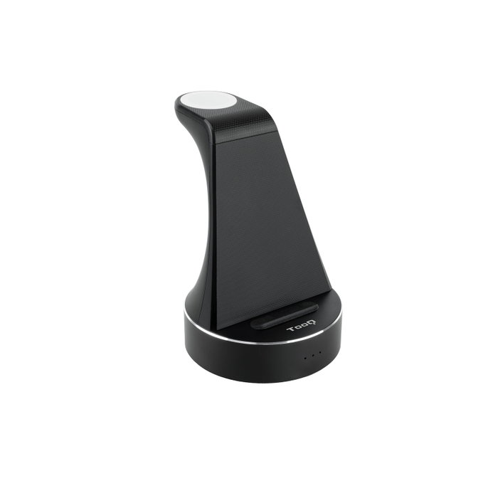 Tooq Base de Carga Inalámbrica para Apple Watch e iPhone/Smartphone, Negro