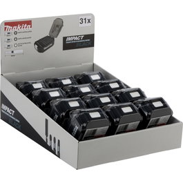 Makita Impact Black Bit-Set 31 piezas