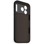 Decoded AntiMicrobial Silicone Backcover para iPhone 17 Pro Max, Negro