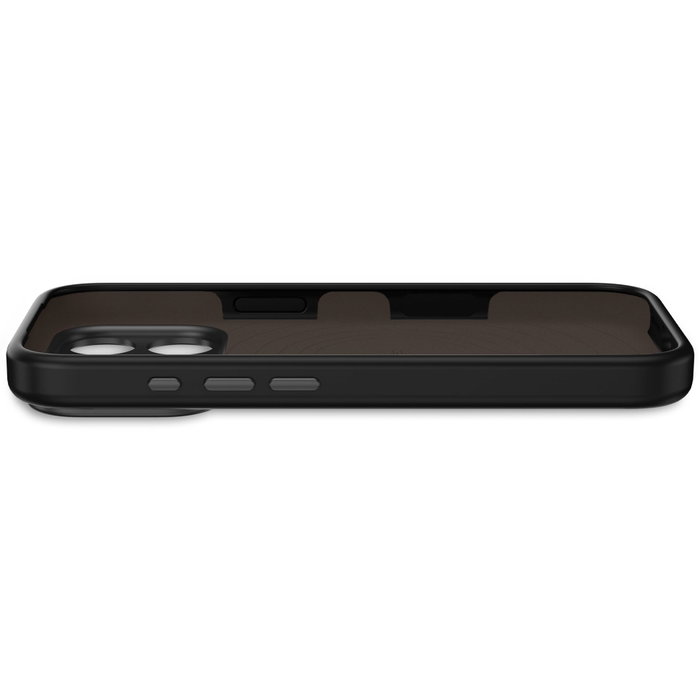 Decoded AntiMicrobial Silicone Backcover para iPhone 17 Pro Max, Negro