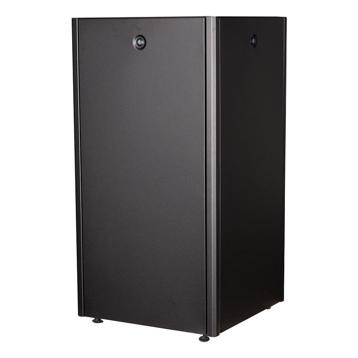 ROLINE Rack de Red 19 Pulgadas Basic 22U, 600x600 mm, Puerta de Cristal, 600 kg Carga, Negro - 26.21.0200