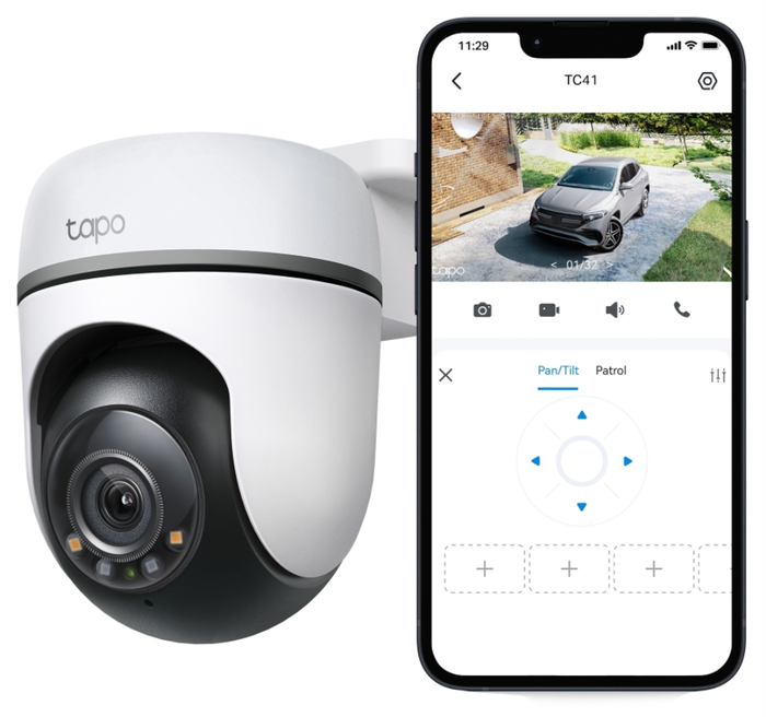 TP-Link Tapo TC41 Cámara de seguridad IP 2K con visión 360° TP-Link Tapo TC41 Cámara de seguridad IP 2K con visión 360°