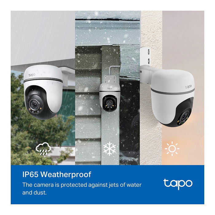 TP-Link Tapo TC41 Cámara de seguridad IP 2K con visión 360° TP-Link Tapo TC41 Cámara de seguridad IP 2K con visión 360°