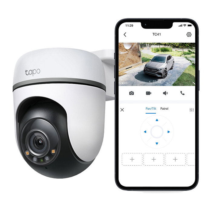 TP-Link Tapo TC41 Cámara de seguridad IP 2K con visión 360° TP-Link Tapo TC41 Cámara de seguridad IP 2K con visión 360°