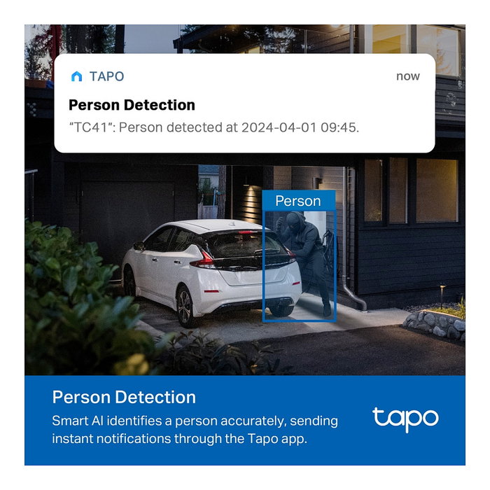 TP-Link Tapo TC41 Cámara de seguridad IP 2K con visión 360° TP-Link Tapo TC41 Cámara de seguridad IP 2K con visión 360°