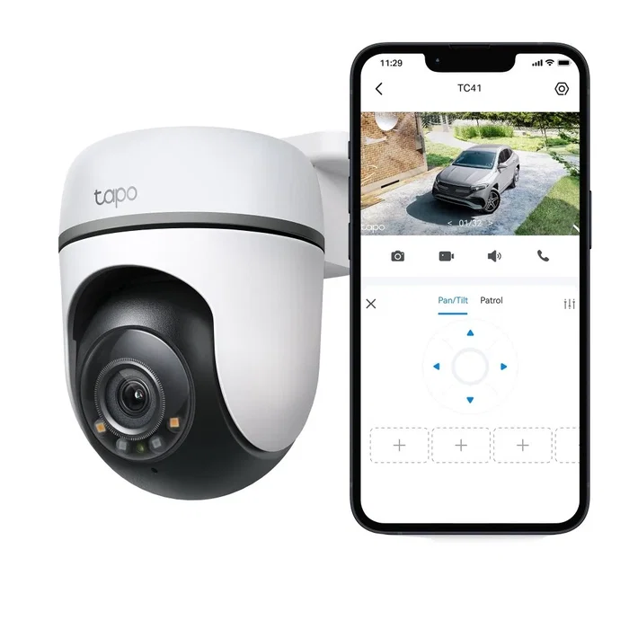 TP-Link Tapo TC41 Cámara de Seguridad 2K con Visión 360° TP-Link Tapo TC41 Cámara de Seguridad 2K con Visión 360°