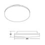 Brumberg 12510073 AB-Downlight BYAM rund ws blanco 15W IP65