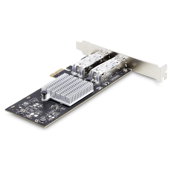 StarTech.com Tarjeta de Red PCIe 2.0 x1 de 2 Puertos GbE SFP Intel I350-AM2 StarTech.com Tarjeta de Red PCIe 2.0 x1 de 2 Puertos GbE SFP Intel I350-AM2