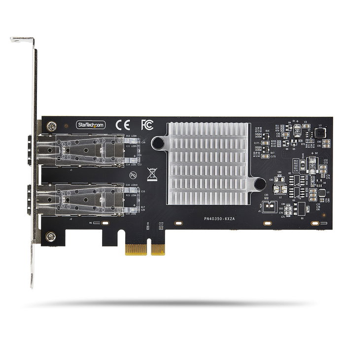 StarTech.com Tarjeta de Red PCIe 2.0 x1 de 2 Puertos GbE SFP Intel I350-AM2 StarTech.com Tarjeta de Red PCIe 2.0 x1 de 2 Puertos GbE SFP Intel I350-AM2