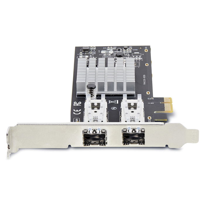 StarTech PCIe Tarjeta de Red Fibra Óptica/Cobre Ethernet 2 Puertos SFP Intel I350-AM2 - NIC Gigabit Interna