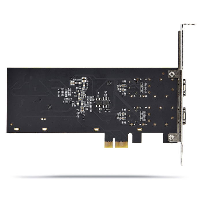 StarTech PCIe Tarjeta de Red Fibra Óptica/Cobre Ethernet 2 Puertos SFP Intel I350-AM2 - NIC Gigabit Interna