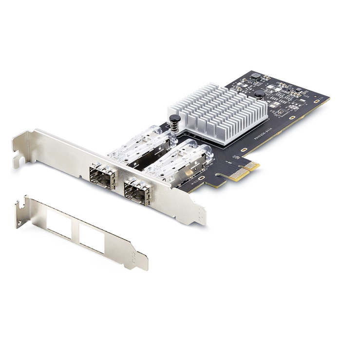 StarTech.com Tarjeta de Red PCIe 2.0 x1 de 2 Puertos GbE SFP Intel I350-AM2 StarTech.com Tarjeta de Red PCIe 2.0 x1 de 2 Puertos GbE SFP Intel I350-AM2