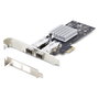 StarTech.com Tarjeta de Red PCIe 2.0 x1 de 2 Puertos GbE SFP Intel I350-AM2