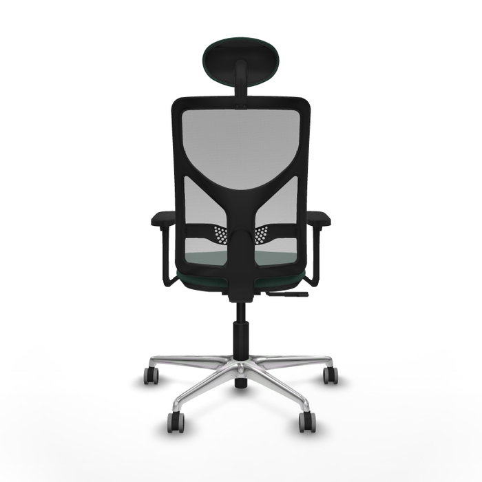 PIQUERAS Y CRESPO Silla de oficina Motilla con mecanismo Sincro, Verde botella y Gris PIQUERAS Y CRESPO Silla de oficina Motilla con mecanismo Sincro, Verde botella y Gris