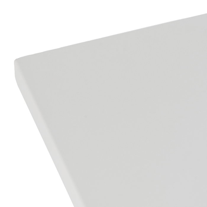 Mesa Auxiliar Plegable Blanco Acero 70 X 70 X 74 cm