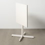 Ixia Mesa Auxiliar Plegable Blanco Acero 70 x 70 x 74 cm