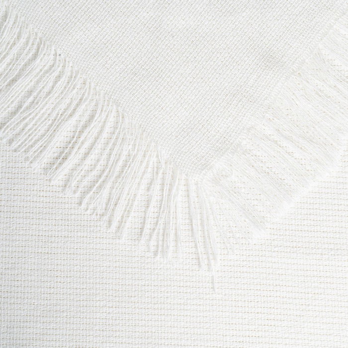 Colcha Crema Algodón Textil/Hogar 200 X 260 cm