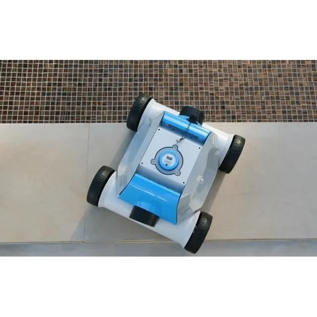 Robopool HJ1005 Robot Eléctrico para Limpieza de Piscinas - Fondo Plano - Con Batería - Hasta 6 x 3 m