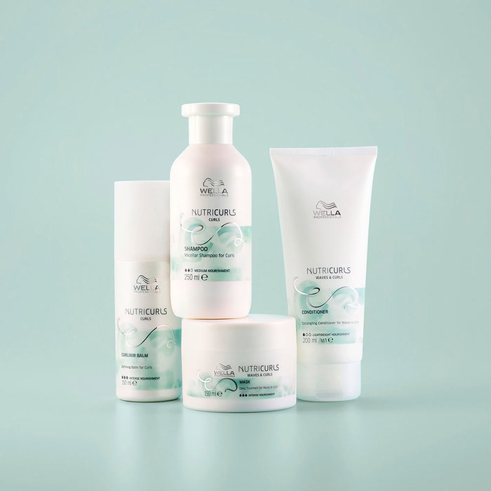 Wella Professionals NUTRICURLS Acondicionador Cabello con Rizos y Ondas 250 ml (Reacondicionado)